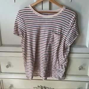 Madewell striped t-shirt with pocket